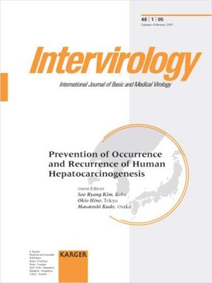 cover image of Prevention of Occurrence and Recurrence of Human Hepatocarcinogenesis